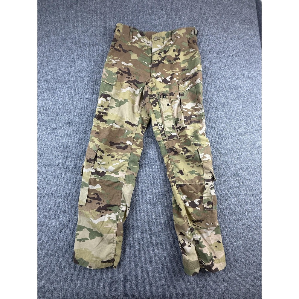 Multicam Camo Pants Mens Large Army Military Tactical Cargo Adjustable Waist